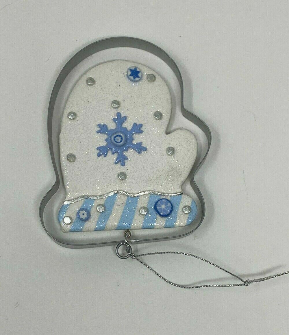 Set - Mitten Christmas Ornament with Matching Cookie Cutter