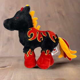 Ganz Webkinz Nightmare Flame Horse 10in