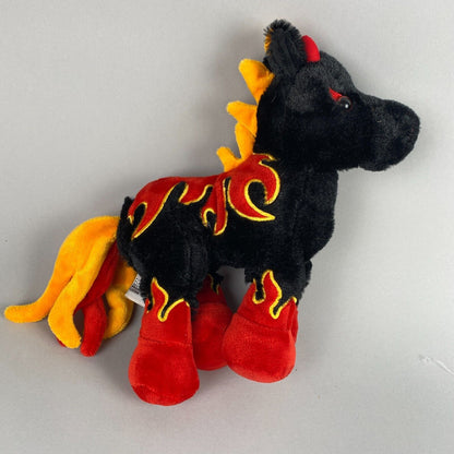 Ganz Webkinz Nightmare Flame Horse 10in