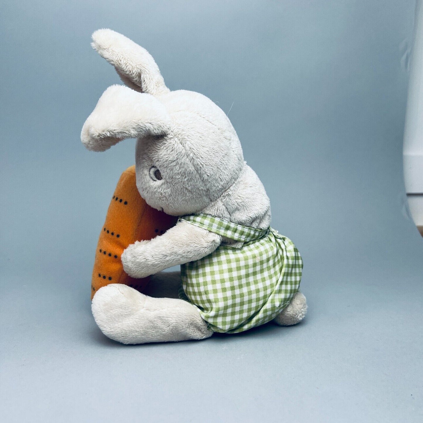 Bunny Rabbit with Carrot Stuffed Animal 10"