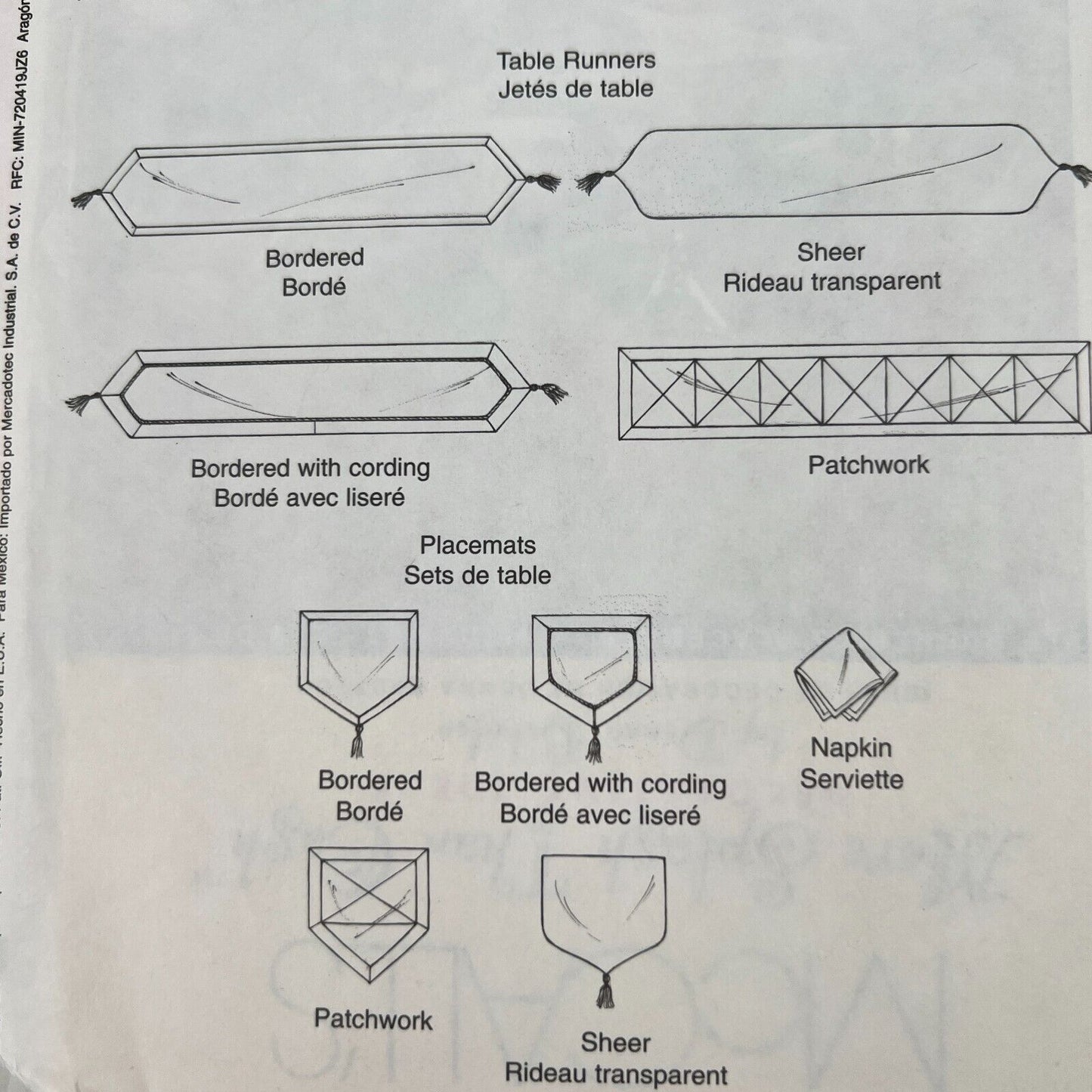 McCall's Decorating Ideas by Donna Babylon 2065 Uncut Pattern