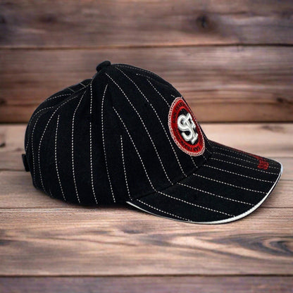 Lanza San Francisco 49ers Striped Unisex Adult Hat