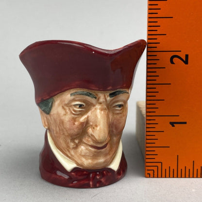 Vintage Royal Doulton Character Toby Mug Miniature 2 1/4" (Shot Glass)