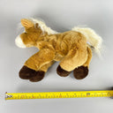 Aurora Stuffed Animal Horse 12" Biege/White