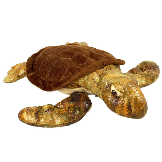 Miyoni Stuffed Animal Brown Sea Turtle 14"