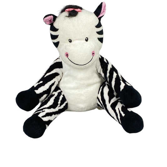 Baby Boom Stuffed Animal Zebra 10"