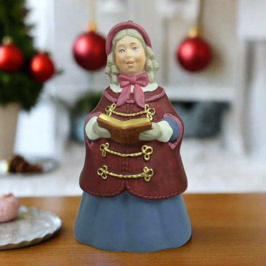 Hallmark 1991 Mrs. Beaumont' Dickens Caroler Bell Series Ornament (5F)