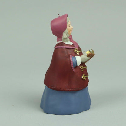 Hallmark 1991 Mrs. Beaumont' Dickens Caroler Bell Series Ornament (5F)