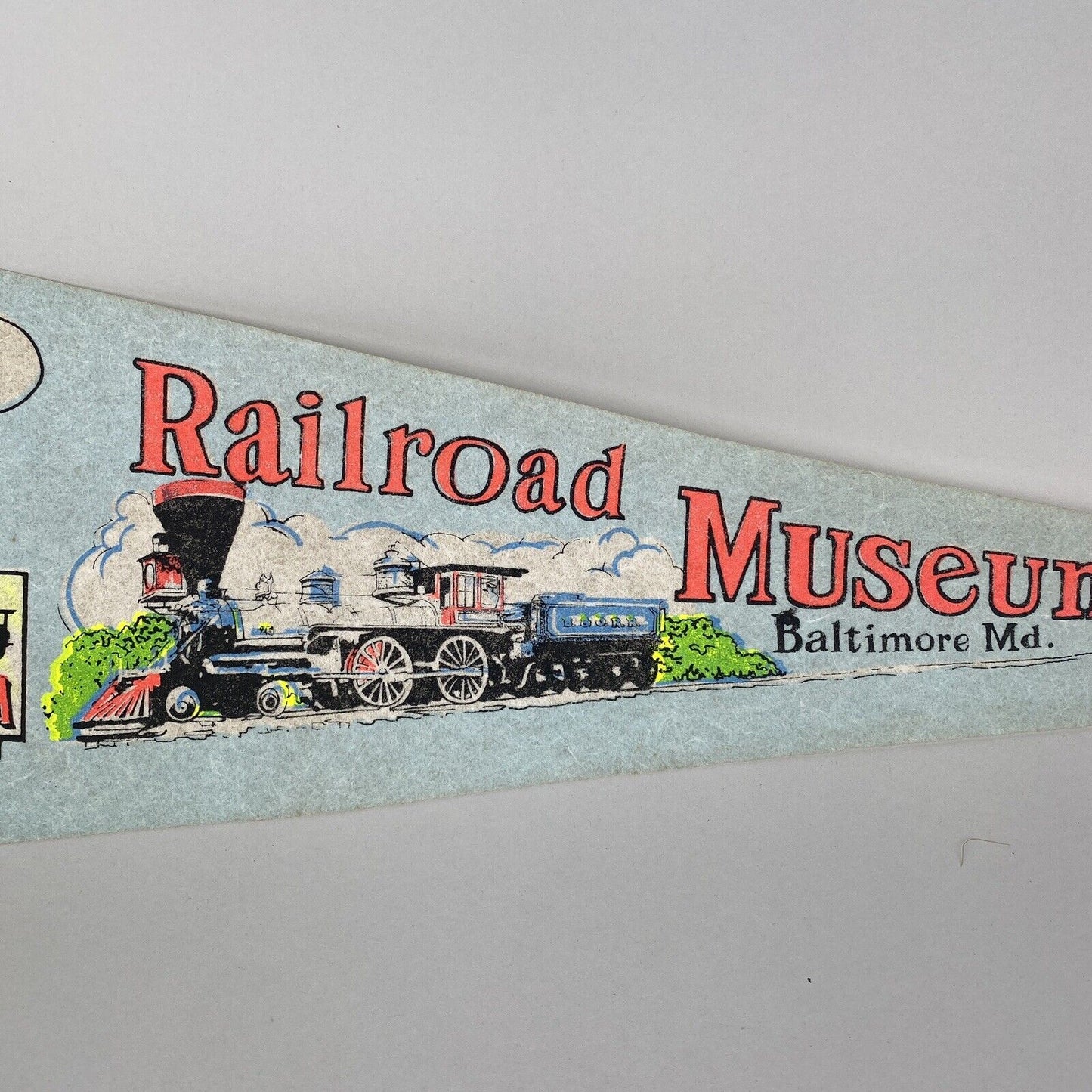 B&O Railroad Museum, Baltimore, Maryland Pennant Flag