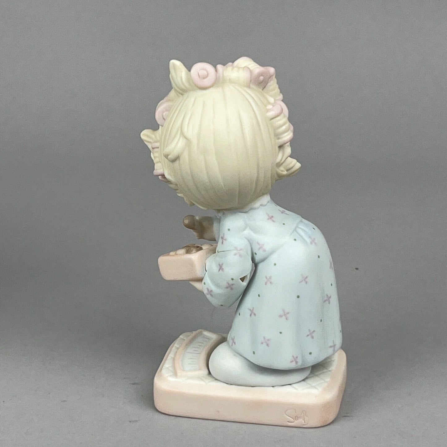 Precious Moments Figurine The Spirit is Willing but the Flesh is Weak 100196