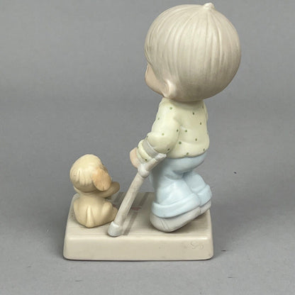 Precious Moments Figurine Blessed Are They That Overcome 115479 with Box