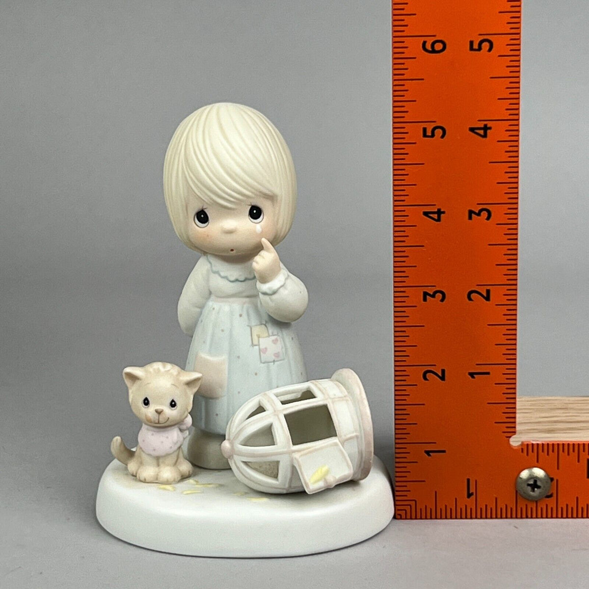 Precious Moments Figurine The Lord Giveth and The Lord Taketh Away with Box