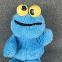 Vintage Hasbro Softies Cookie Monster Sesame Street 12" Rattle