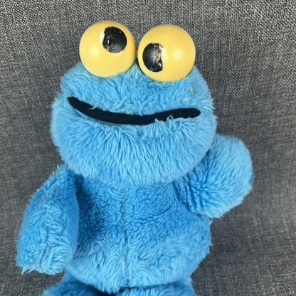 Vintage Hasbro Softies Cookie Monster Sesame Street 12" Rattle