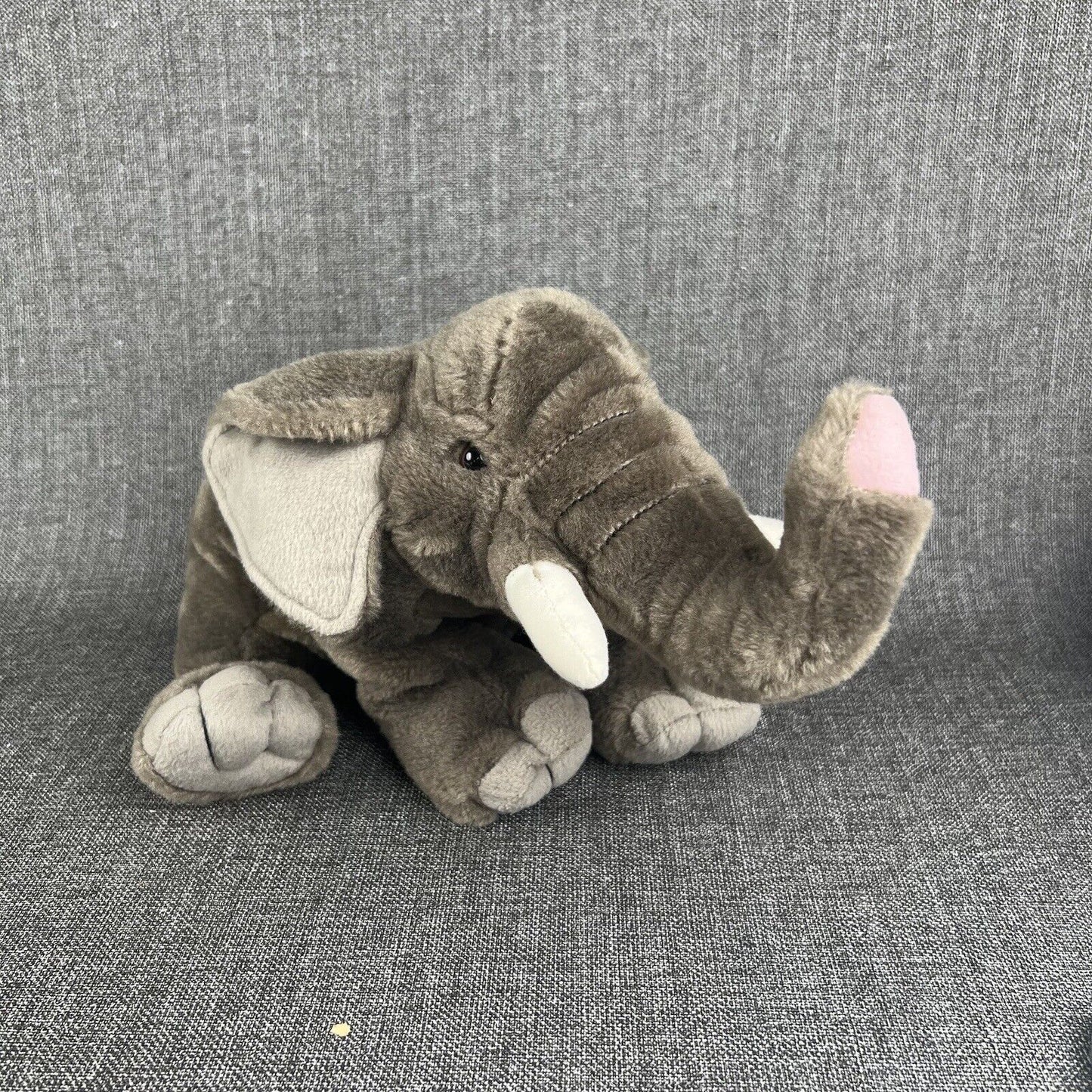 Wooden Tags Wild Republic WWF Elephant Plush Stuffed Animal