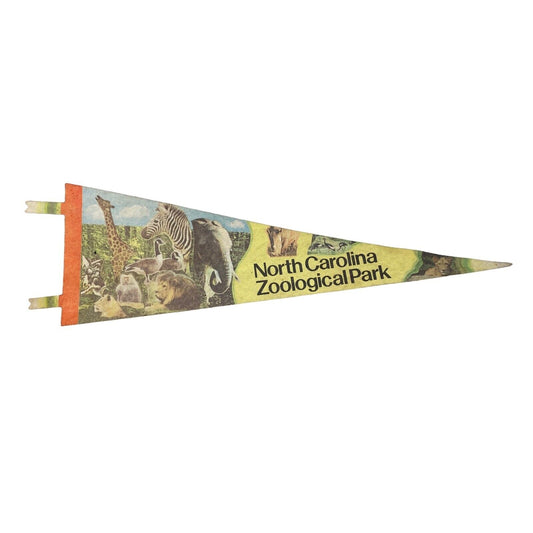 North Carolina Zoological Pennant Flag