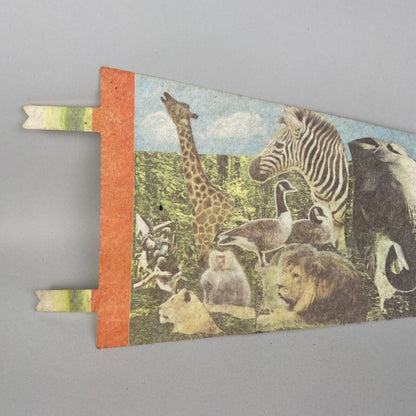 North Carolina Zoological Pennant Flag