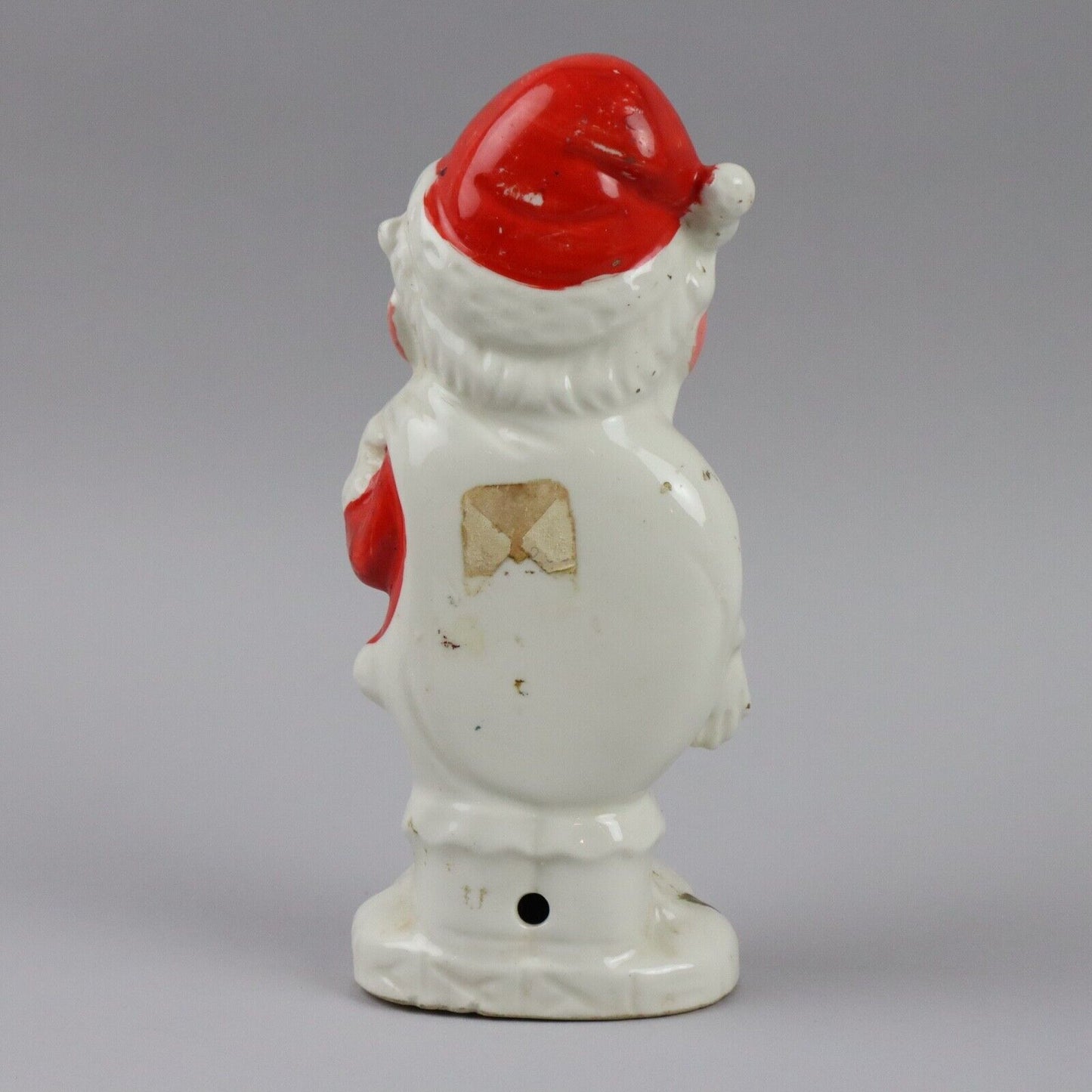 Unique Santa Claus with Giant Red Nose Figurine c1950s