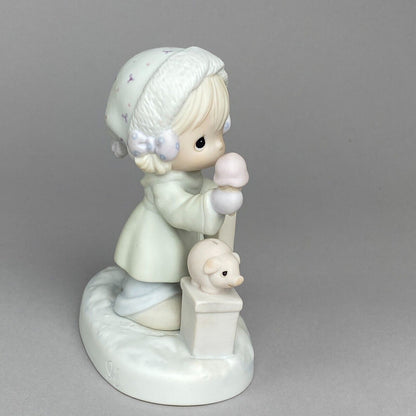 Precious Moments by Enesco Figurine "Wishing You a Yummy Christmas" Vintage