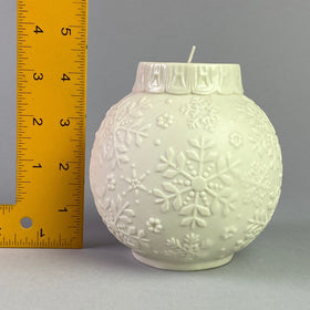 Lenox Ornament Glow Snowflake Votive Candle Holder 4.5" Tall