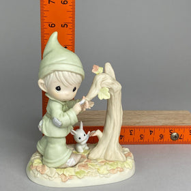 Precious Moments Figurine "Color Your World with Thanksgiving" Vintage Enesco