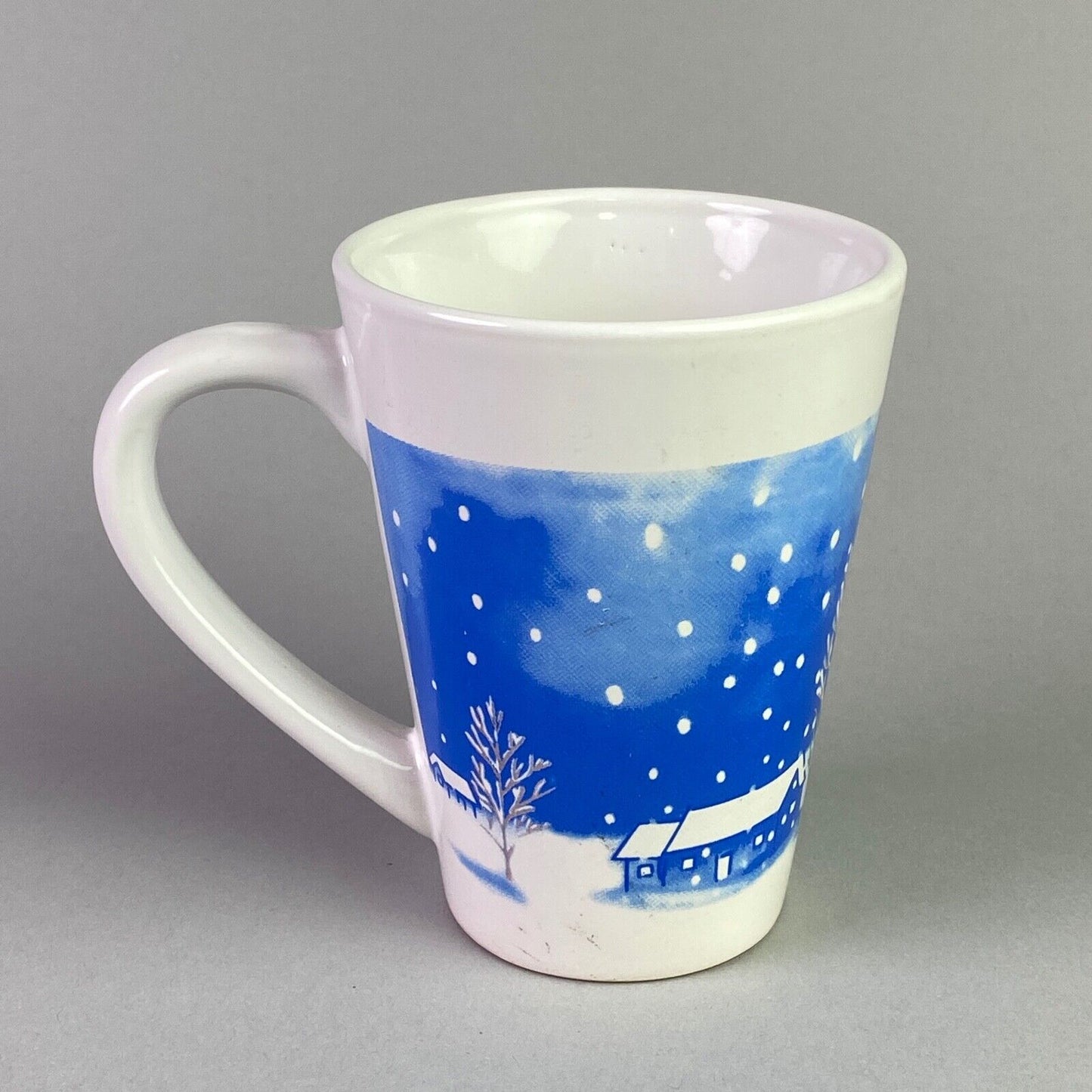 Royal Norfolk Christmas Mug Snowy Tree House (Christmas Tree)