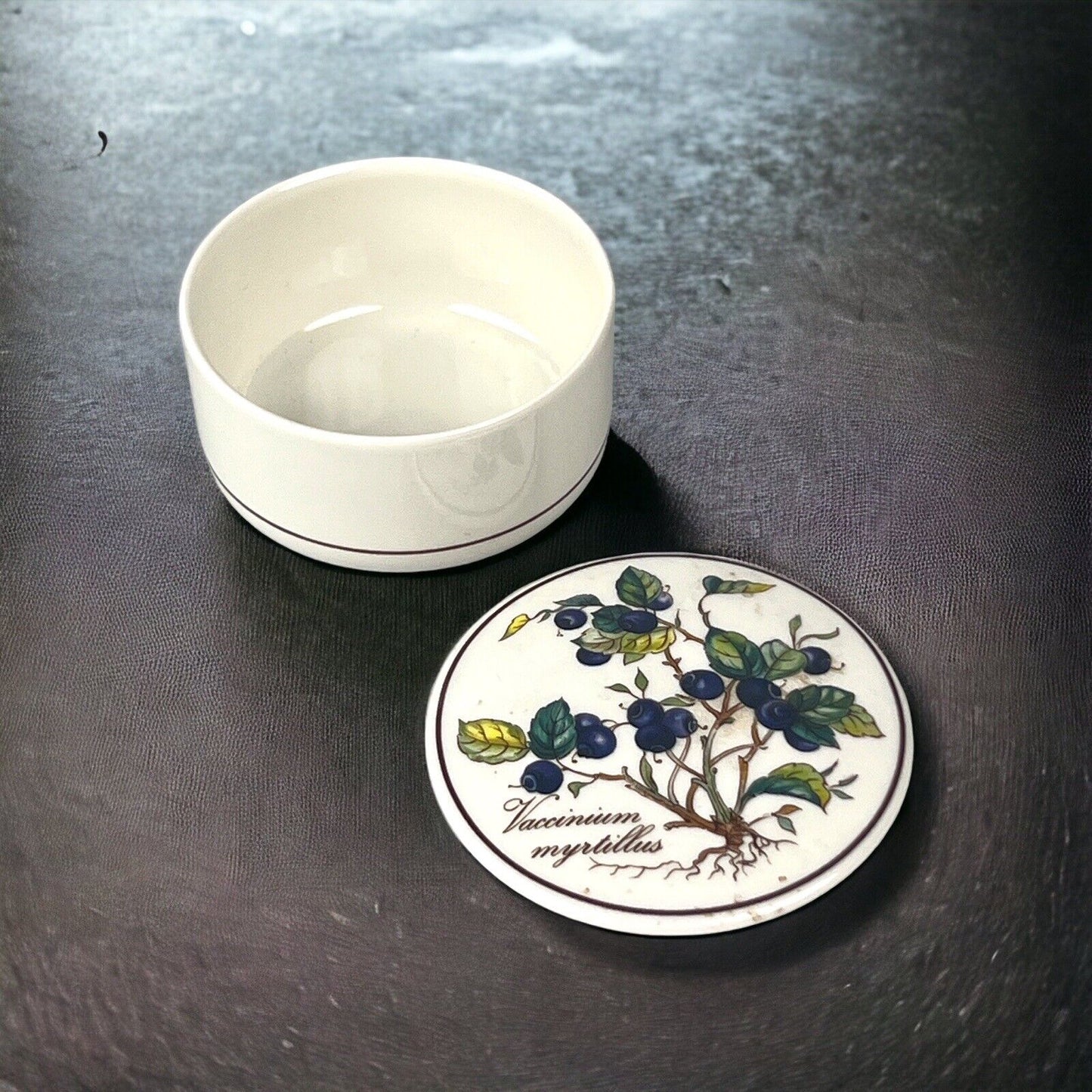 Villeroy Boch Botanica Candy Trinket Dish Bowl Vaccinium Myrtillus Blueberry