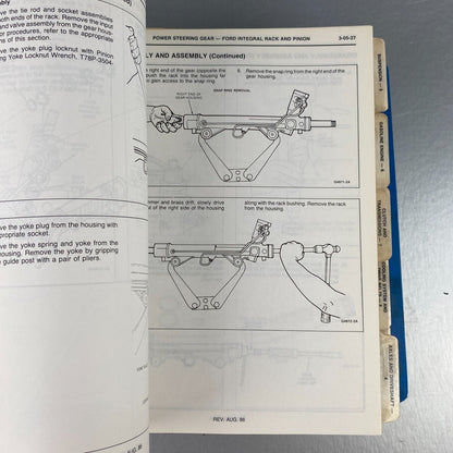 1987 Ford Aerostar Shop Manual