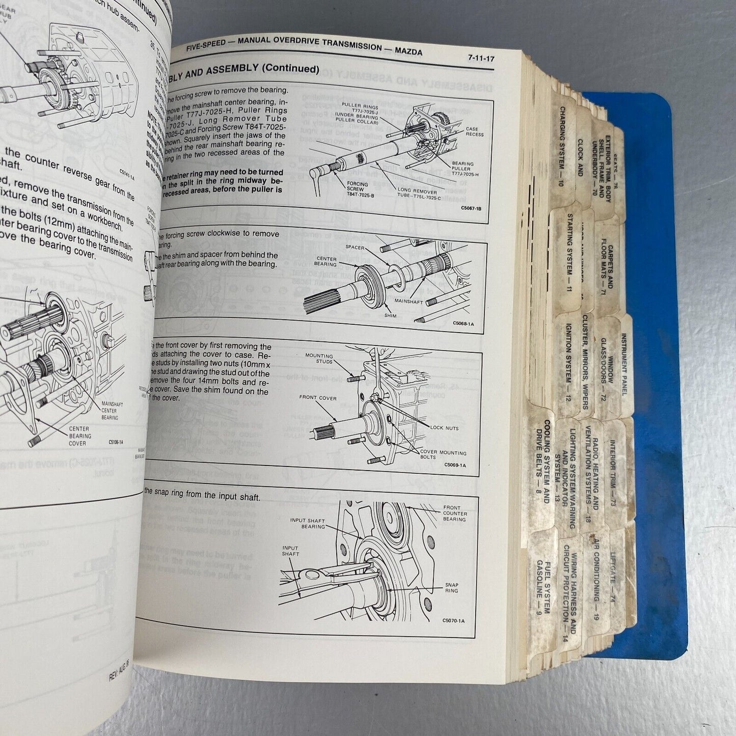 1987 Ford Aerostar Shop Manual