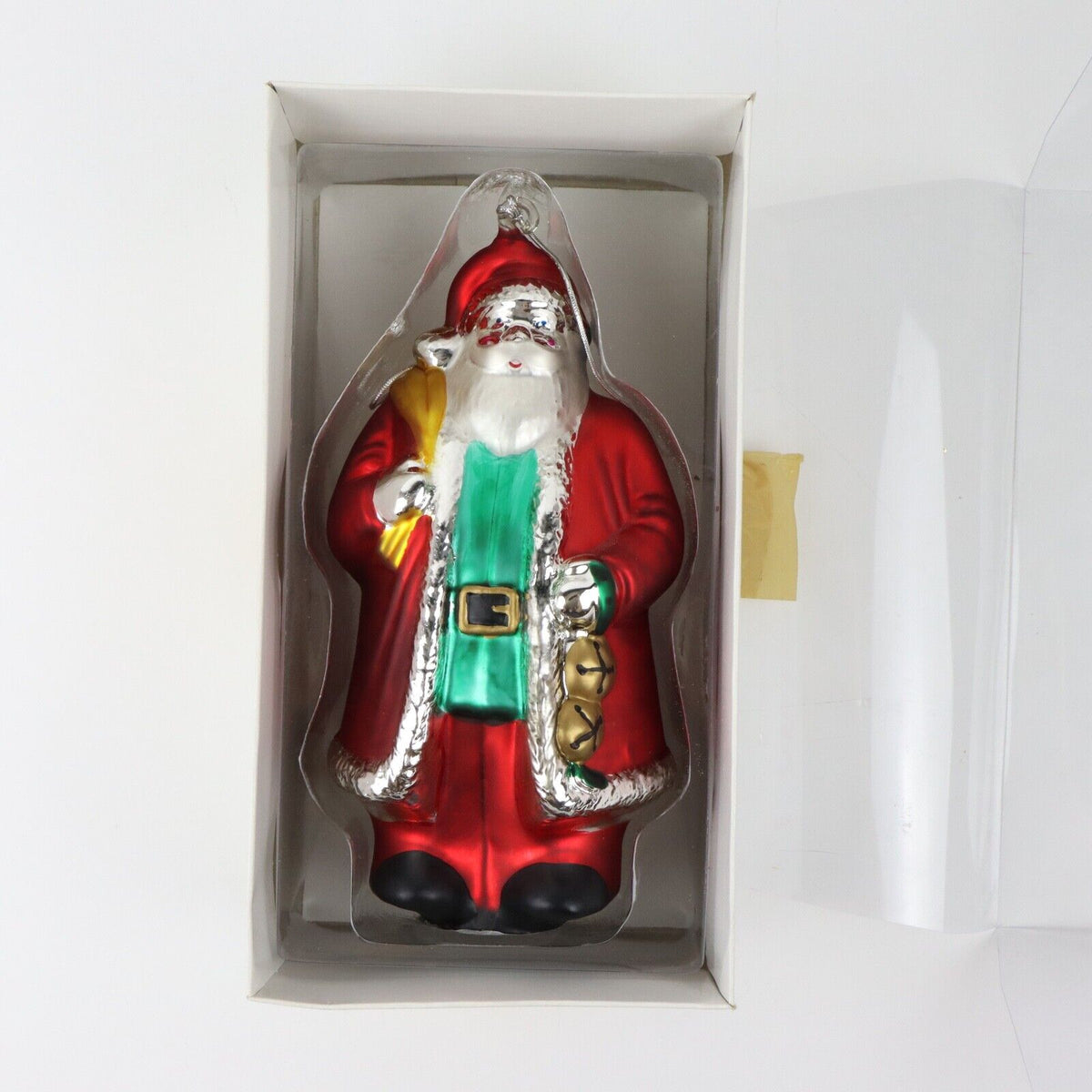 Dept 56~Mercury Glass~ SANTA~Christmas Ornament 8.5" Tall (P2)