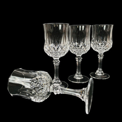 Set of 4 Cristal D'Arques-Durand Longchamp  Sherry Glass 1350770 2 1/2 oz