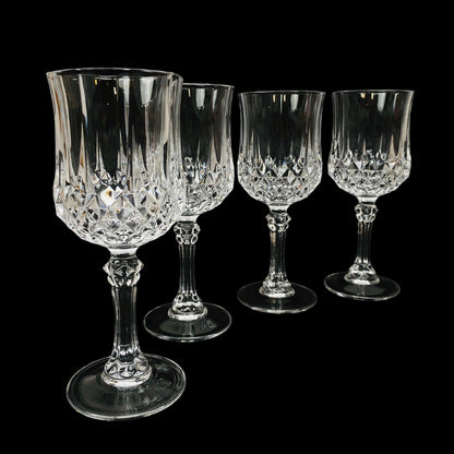 Set of 4 Cristal D'Arques-Durand Longchamp  Sherry Glass 1350770 2 1/2 oz