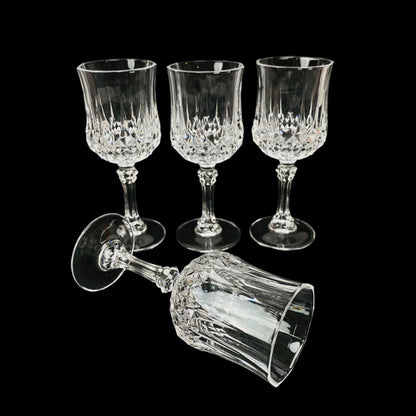 Set of 4 Cristal D'Arques-Durand Longchamp  Sherry Glass 1350770 2 1/2 oz