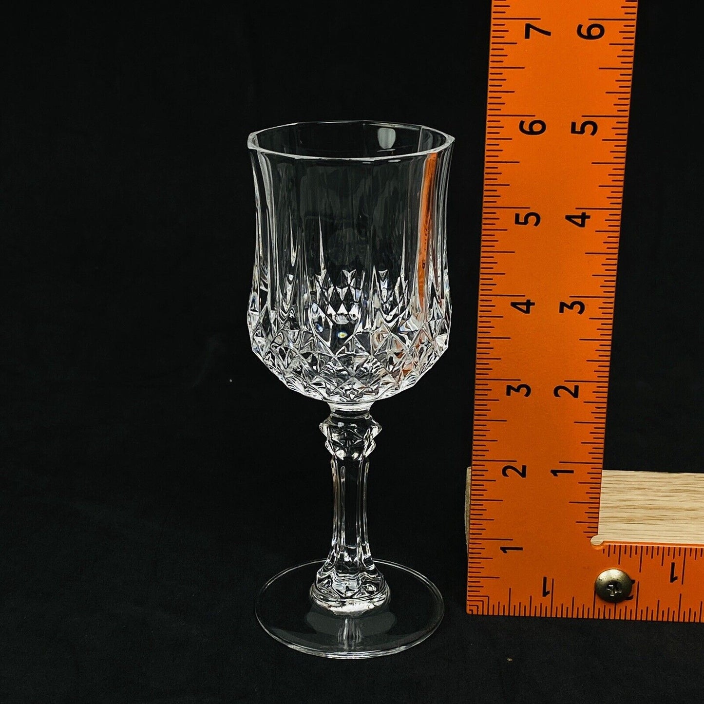 Set of 4 Cristal D'Arques-Durand Longchamp  Sherry Glass 1350770 2 1/2 oz