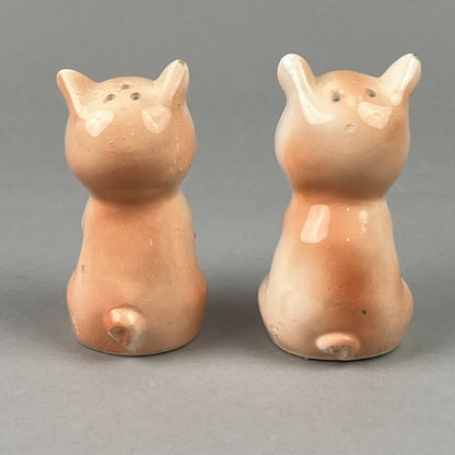 Vintage Pigs Piglets Japan Salt & Pepper Shaker 3.5"