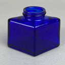 Parker Cobalt Blue Glass Inkwell (no lid) USA - Replacement