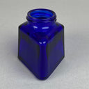 Parker Cobalt Blue Glass Inkwell (no lid) USA - Replacement