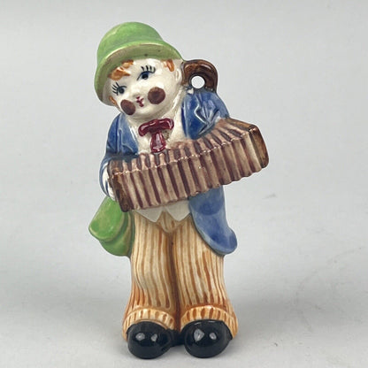 Vintage Occupied Japan Hand Painted Porcelain Pierrot Clown  Figurine 5"