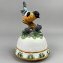 Vintage World Bazars Bird Music Box (Rotates) 6" Tall