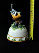 Vintage World Bazars Bird Music Box (Rotates) 6" Tall