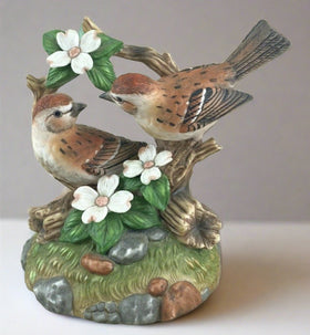 Crystal Cathedral Miniseries 1999 Sparrows Club "Amazing Grace" Music box (4.5")