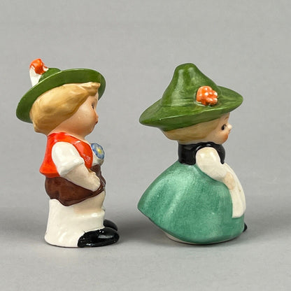 Goebel W. Germany Girl and Boy Salt & Pepper Shakers