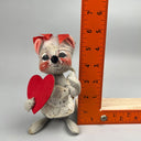 1971 Annalee Doll Mouse with Heart (Love, Gift) 6"