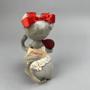 1971 Annalee Doll Mouse with Heart (Love, Gift) 6"