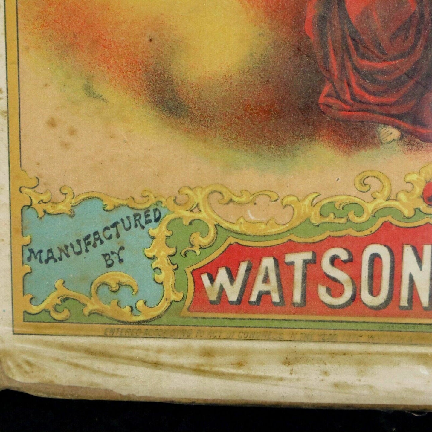 The International Caddy Crate Label || Watson & McGill, Petersburg, Virginia