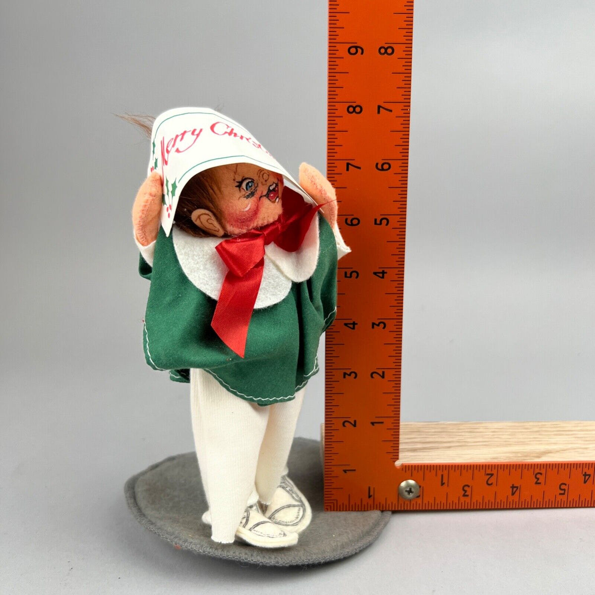 Annalee Doll Kid Caroler One, Christmas, 8" tall