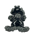 Poodle Vintage Spaghetti Black Poodle Figurine 2.5" Tall x 4.5" (Japan)