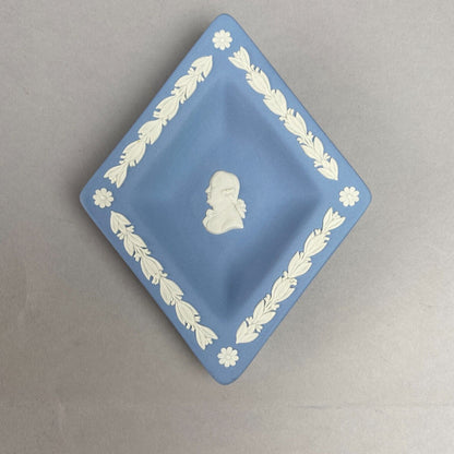 Josiah Wedgwood Blue Jasperware Miniature Plate 6.5" 2000