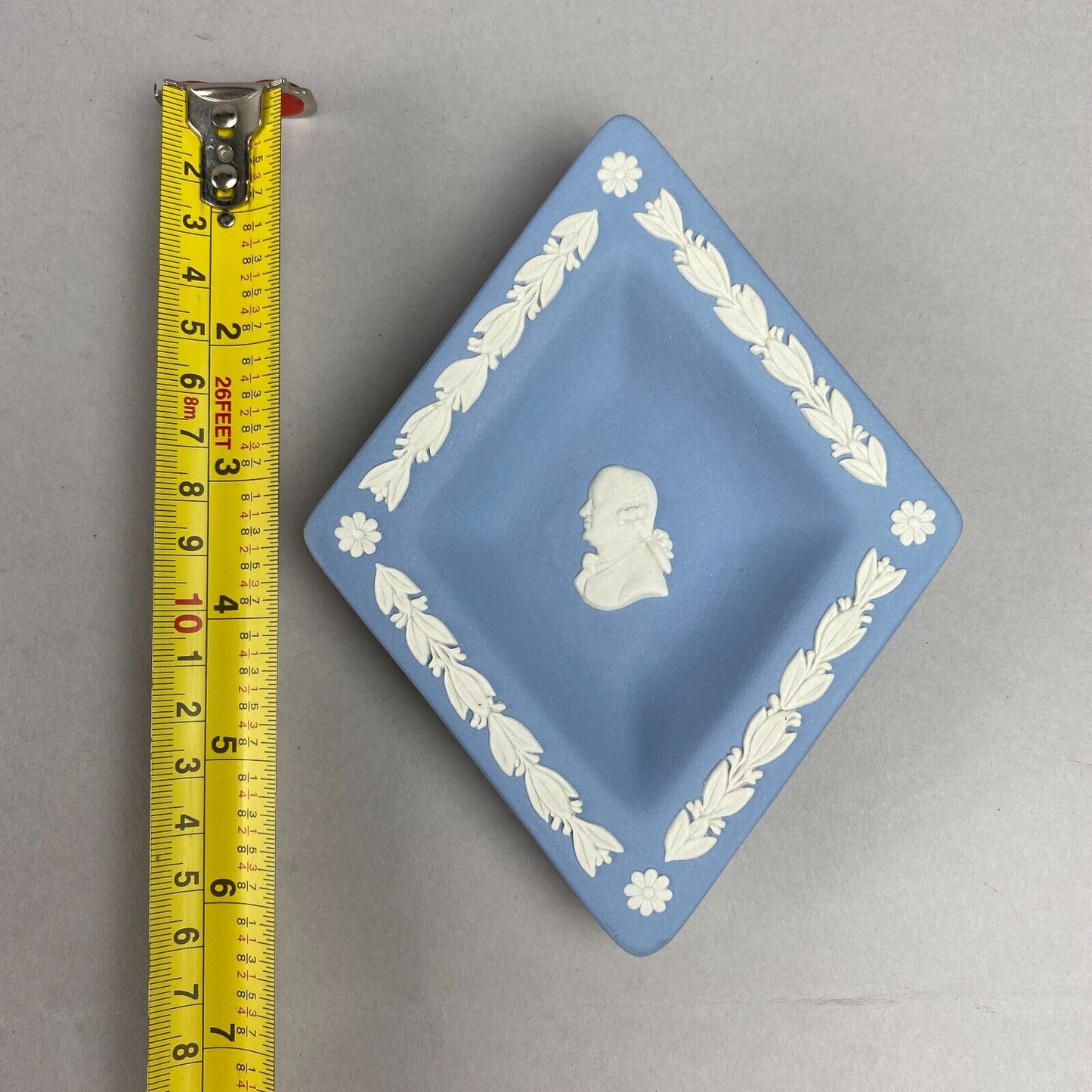 Josiah Wedgwood Blue Jasperware Miniature Plate 6.5" 2000