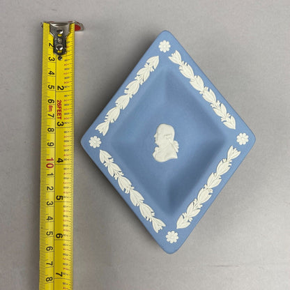 Josiah Wedgwood Blue Jasperware Miniature Plate 6.5" 2000